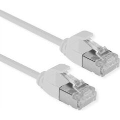 Roline ROLINE F/UTP DataCenter Patch Cord Cat.6A (Class EA), LSOH, bardzo cienki, szary, 1 m