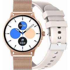 Zegarek damski SMARTWATCH GRAVITY GT12-5 DO ZMIANY PASEK NA GŁÓWNYM ZDJECIU NA SZARY