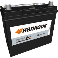 Επαναφορτιζόμενη μπαταρία HANKOOK 12V 45Ah/360A (P+ λεπτός πόλος (ιαπωνικά οχήματα)) 234x127x220 B0 (εκκίνησης)