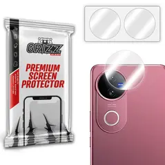 GrizzGlass HybridGlass Camera Vivo V50 [2 PACK]