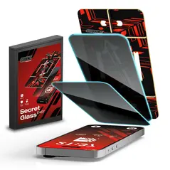 GrizzGlass SecretGlass Easy Apple iPhone 15 Pro Max [2 PACK]
