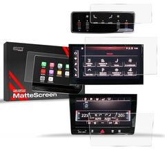 Matte GrizzGlass Προστασία Οθόνης Αυτοκινήτου Audi Q7 2019-2024 [3in1]