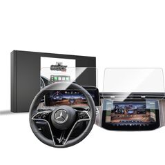 Κεραμική GrizzGlass Προστασία Οθόνης Αυτοκινήτου Mercedes E Klasa W214 Widescreen 2023-2024 [2σε1]