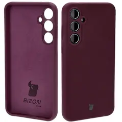 Bizon Soft Case Samsung Galaxy A35 5G dark purple