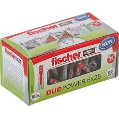 Fischer Kołek DuoPower 5 x 25mm 100szt. (535452)
