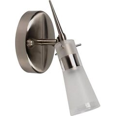 Kinkiet Candellux Kinkiet satyna nikiel lampa ścienna Tira 21-64434