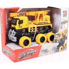 Hipo Όχημα γερανού 6 τροχών 19cm με φως/γερανό RJ6964-4 07336