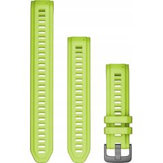 Garmin Pasek silikonowy na nadgarstek - seria Instinct 2S (limonkowy / szara sprzączka) (010-13104-05)