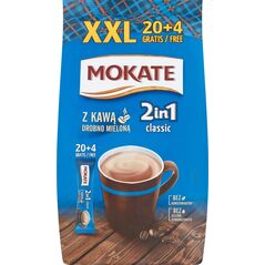 Καφές MOKATE 2 σε 1 σε φακελάκια 8g x 24 τεμ