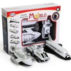 Malblo Magnetic Pojazdy Kosmiczne 3+ Malblo