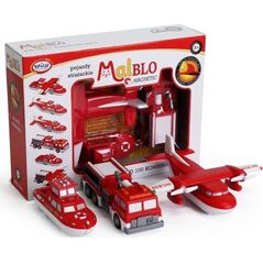 Malblo Magnetic Pojazdy strażackie 3+ Malblo