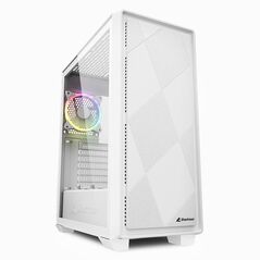 Sharkoon VS8 RGB Gaming Micro Tower Κουτί Υπολογιστή με Πλαϊνό Παράθυρο Λευκό (VS8WH) (SHRVS8WH) έως 12 άτοκες Δόσεις