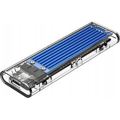 Θήκη δίσκου M.2 NVME σε USB-C 10Gbps - μπλε