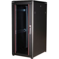 Szafa Roline ROLINE Netzwerkschrank Pro 48,26cm 19Zoll 26 HE 600x800 BxT Glast�r schwarz