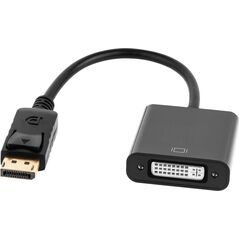 Adapter AV Cabletech DisplayPort - DVI-D czarny (KOM0981)