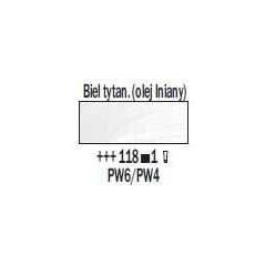 Artequipment TALENS REMBRANDT 40ML 118 - TITANIUM WHITE (LINSEED OIL) - farba olejna uniw