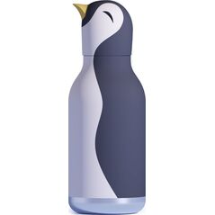 Asobu Asobu - Bestie Pingwin - Butelka termiczna ze słomką 460 ml
