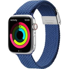 Dux Ducis Dux Ducis Strap (Mixture II Version) pasek Apple Watch SE, 8, 7, 6, 5, 4, 3, 2, 1 (41, 40, 38 mm) pleciona opaska bransoleta niebieski