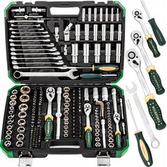 Σετ εργαλείων 216+6 τεμ. 1/4", 3/8", 1/2" (8-22mm)