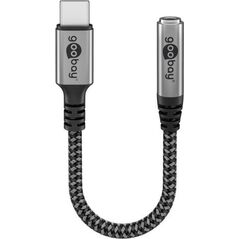 Adapter USB Goobay Adapter USB-C™ do gniazda jack, 3,5 mm AUX - Długość kabla 0.15 m