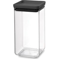 Brabantia Pojemnik kwadratowy 1,6l Tasty+ szary 122385
