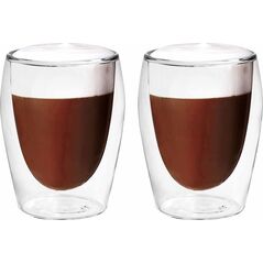 Florina KOMPLET SZKLANEK 300 ML PODWÓJNE ŚCIANKI BORAL 2SZTUKI BORAL 300ML