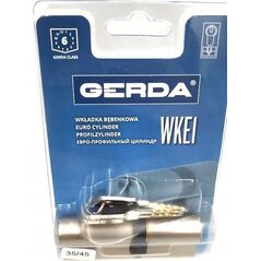 Gerda WKE1 35/45 wkładka nikiel satyna blister 0WKE1S035