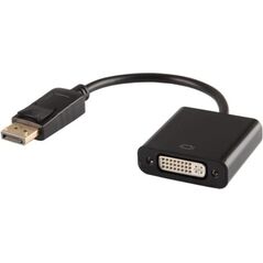 Adapter AV Savio DisplayPort - DVI-I czarny (CL-91)