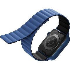 Uniq UNIQ pasek Revix Apple Watch Series 4/5/6/7/SE 40/41mm. Reversible Magnetic czarny-niebieski/black-blue