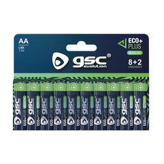 Μπαταρία Alkaline GSC EcoPlus AA LR06 (10 τεμ.) 8433373081086 8433373081086 έως και 12 άτοκες δόσεις
