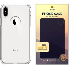 Θήκη Σιλικόνης Mocco Original Clear Case 2mm για Apple iPhone XS Max Διαφανής