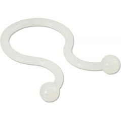 Organizer InLine Linka zaciskowa Biały 100 sztuk  (59966Q)