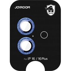 Προστατευτικό γυαλί JOYROOM JR-MSF0300 για φακούς iPhone 16/16 Plus - μπλε