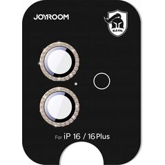 Προστατευτικό γυαλί JOYROOM JR-MSF0306 για φακούς iPhone 16 Pro/16 Pro Max - καφέ