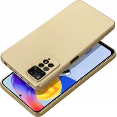 Θήκη METALLIC για XIAOMI Redmi NOTE 14 PRO 4G χρυσό