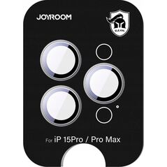 Προστατευτικό γυαλί JOYROOM JR-MFY0245 για φακούς iPhone 15 Pro/15 Pro Max - ασημί