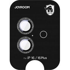 Προστατευτικό γυαλί JOYROOM JR-MSF0298 για φακούς iPhone 16/16 Plus - μαύρο