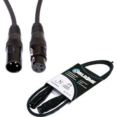 CABLE4ME kabel DMX 3Pin 1m przewód do świateł