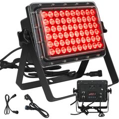 LIGHT4ME IP PAR 360 reflektor sceniczny efekt świetlny oświetlenie zewnętrzne IP68 60x1,5W LED RGB