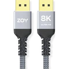 Kabel ZOY DisplayPort 1.4 5m + rzep ZCD5