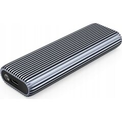 Θήκη δίσκου M.2 NVME USB-C 3.2 - γκρι