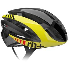 RH+ Kask rowerowy Z Alpha Shiny Black-Shiny Yellow Fluo-Matt Black EHX6072 01 czarno-żółty r. L/XL (58-62)