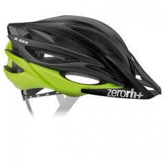 RH+ Kask rowerowy Rider Matt Black-Matt Acid Green r. L/XL (EHX6054)