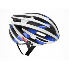 RH+ Kask rowerowy ZY Shiny White-ShinyBlue EHX6055 14 biało-niebieski r. L/XL (58-62)