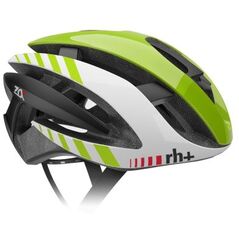 RH+ Kask rowerowy Z Alpha Shiny Green-Shiny White-Matt Black EHX6072 06 - EHX6072