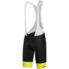 RH+ RH+ Hero Bibshorts Black-White czarno- biało- żółte r. L (ECU0327)