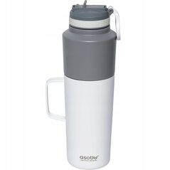 Asobu Asobu Twin Pack Μπουκάλι με Κούπα λευκό, 0.9 L + 0.6 L