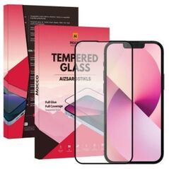 Mocco Full Glue Signature Edition Tempered Glass Full Coverage with Frame  Apple iPhone 15 Pro Max Black