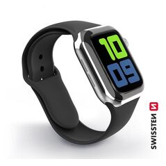Swissten Αθλητικό Λουράκι Σιλικόνης για Apple Watch 38 / 40 mm