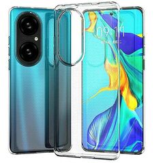 Mocco Ultra Θήκη Πλάτης 1 mm Σιλικόνης για Huawei P50 Διάφανη